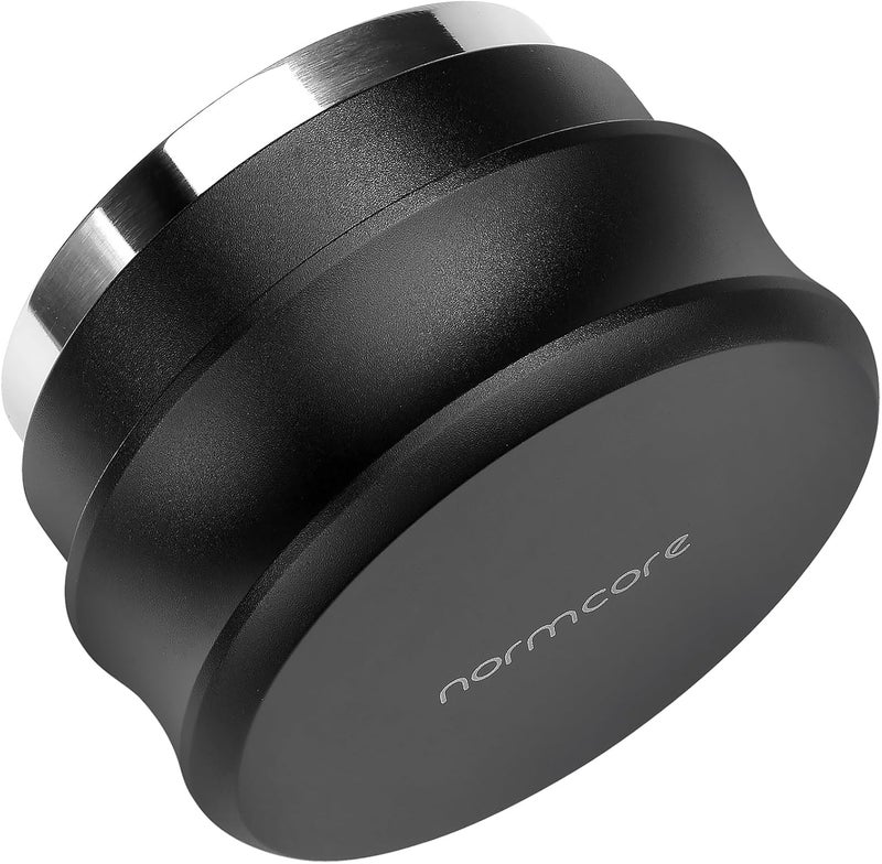 Normcore 53.3mm Palm Tamper, Espresso Tamper Built-In 30lb Spring with Stainless Steel Flat Base, Barista Coffee Hand Leveler Tamper Compatible with 54mm Breville Portafilter - Image 4